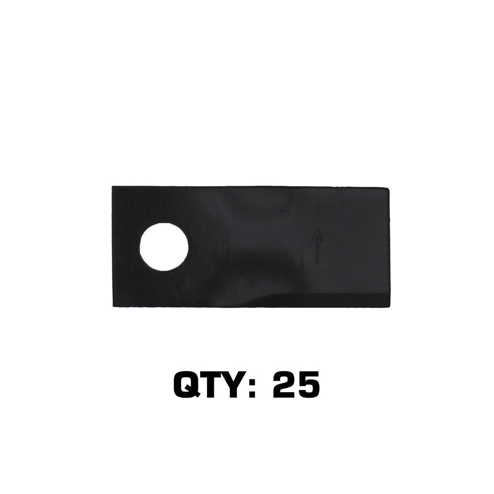 Left Hand Disc Mower Blade (25 Pack) Fits Challenger Replaces 700715576