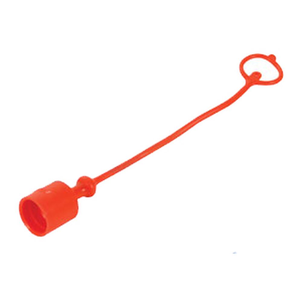 A-C211019-AI Dust Cap, 1/2", Orange
