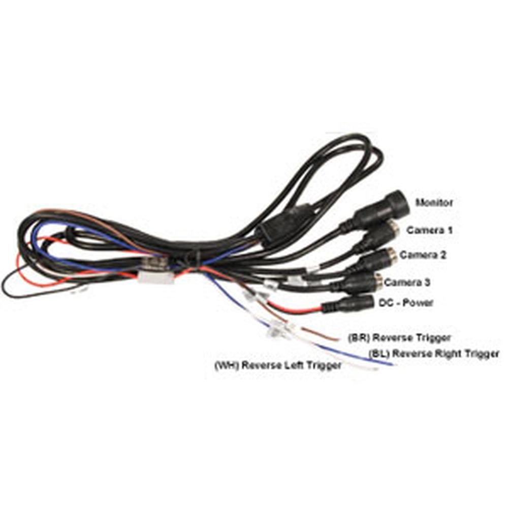 7" Fits CabCam Monitor Kit 7" High Definition Color Monitor 3 Camera Capability