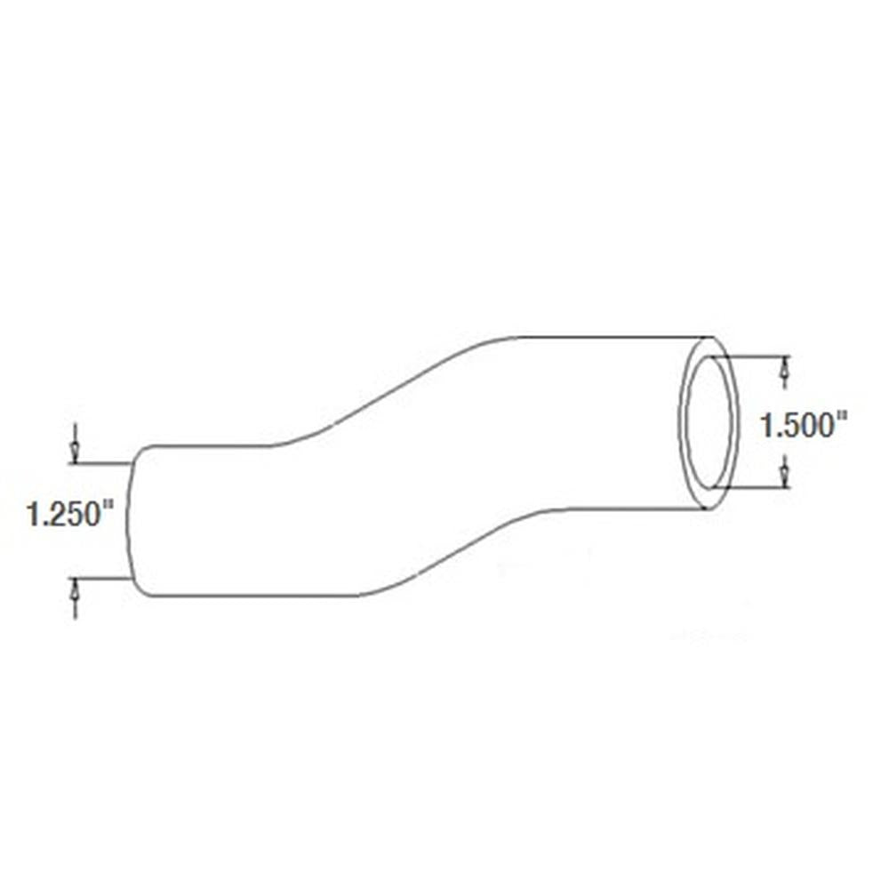 NEW Bypass Hose A34438 Fits Case 1030