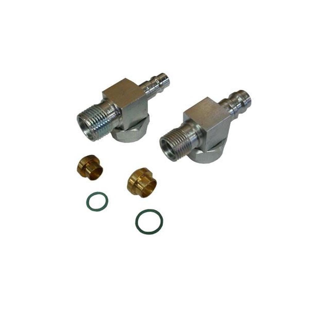 R134 Rotolock To O-Ring Or Flare Service Valve Kit Fits Universal Products