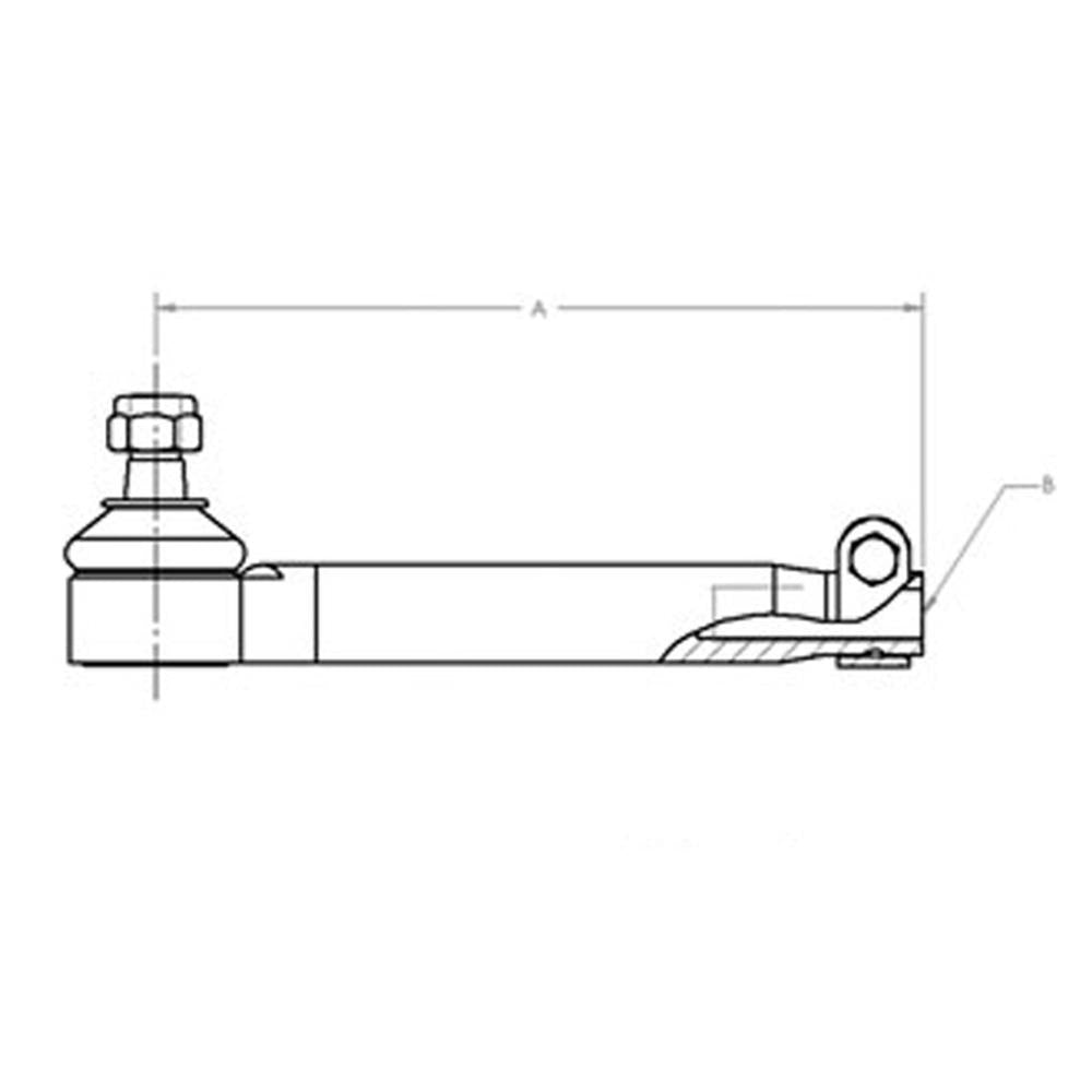 Tie Rod Fits John Deere Replaces S.07822