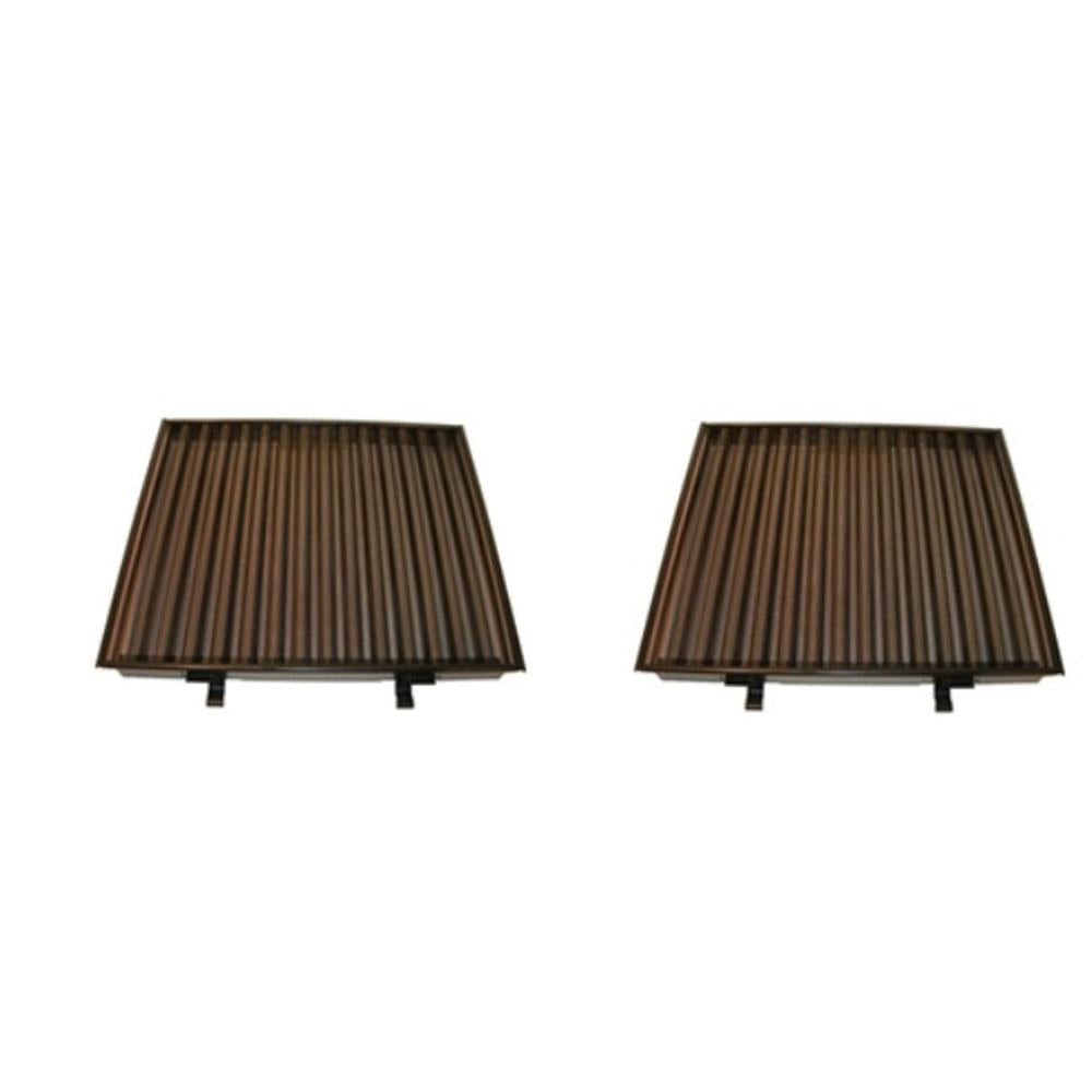 AL55319 (2) New Side Screens 16 3/4" x 19 1/2" For John Deere Tractors 2140 2750