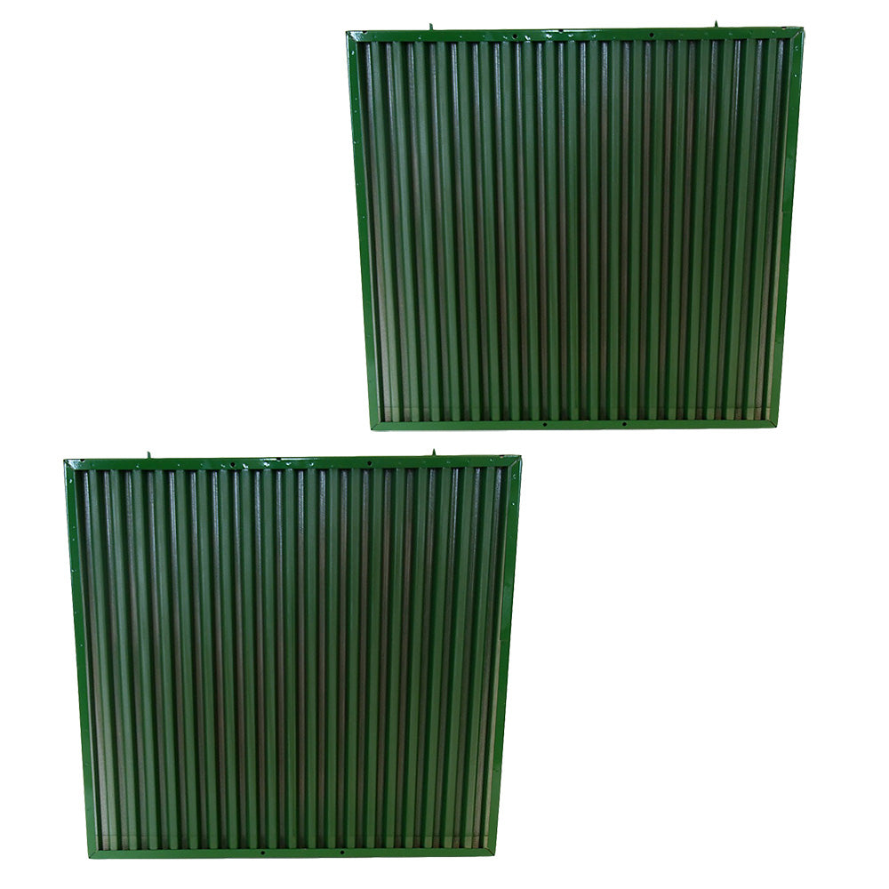 AR65461 Qty 2: RH / LH Side Screen Fits John Deere