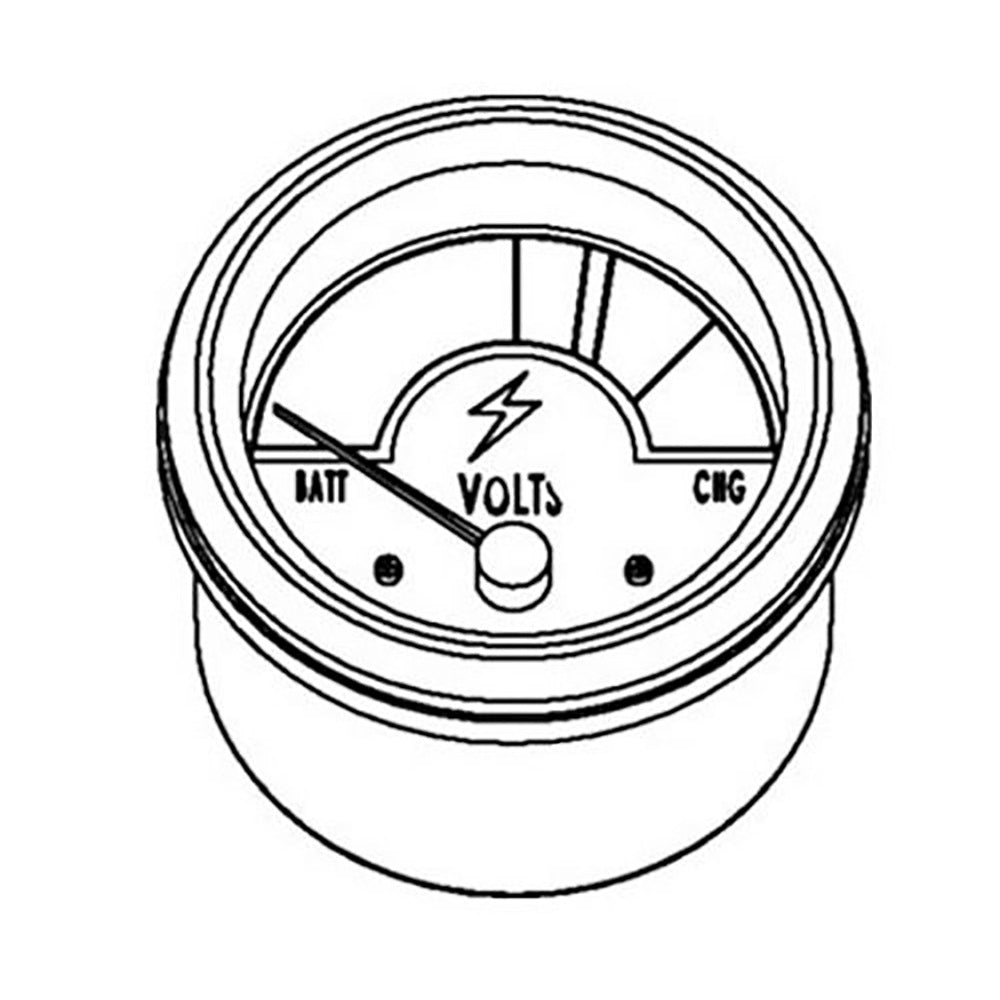 AT61466 Voltmeter Gauge Fits John Deere