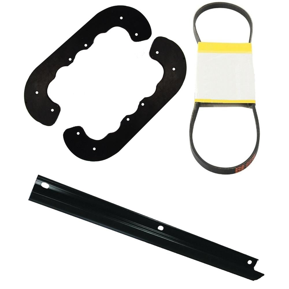 Snow Thrower Scraper Bar, Paddles, & Belt Fits Toro Replaces 55-8760