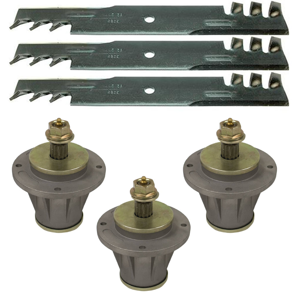 539100341 Mower Blade and Spindle Kit Fits Husqvarna Zero-Turn Mowers 539108773