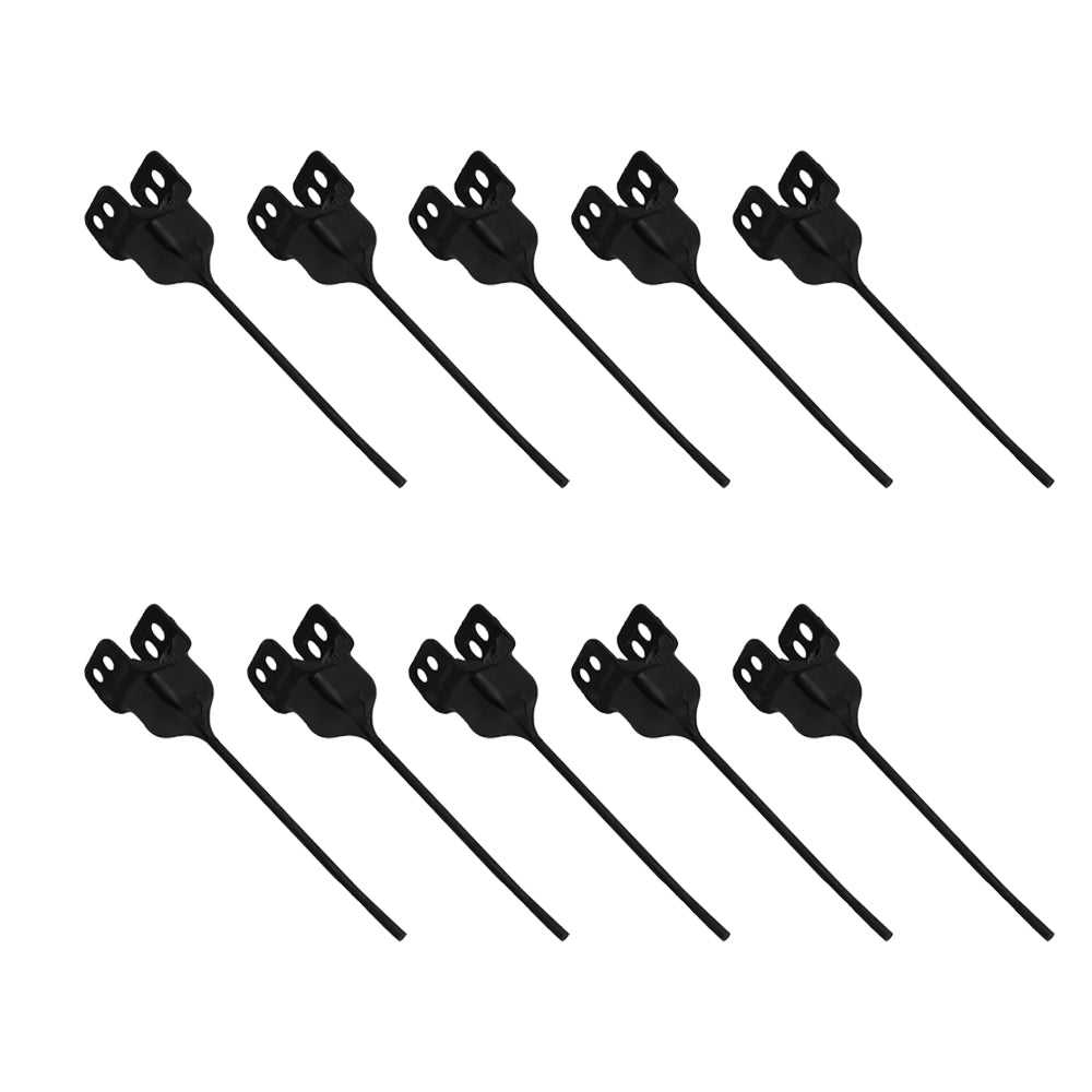 (10) LH Rubber Mounted Hay Rake Teeth 850613 Fits New Holland 258 65668 RTIANHL