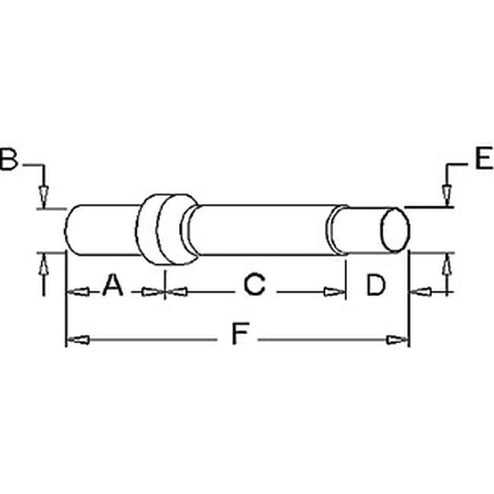 Muffler Pipe Adaptor Fits Ford 4410 5000 5100 5190 5340 Backhoe 5500