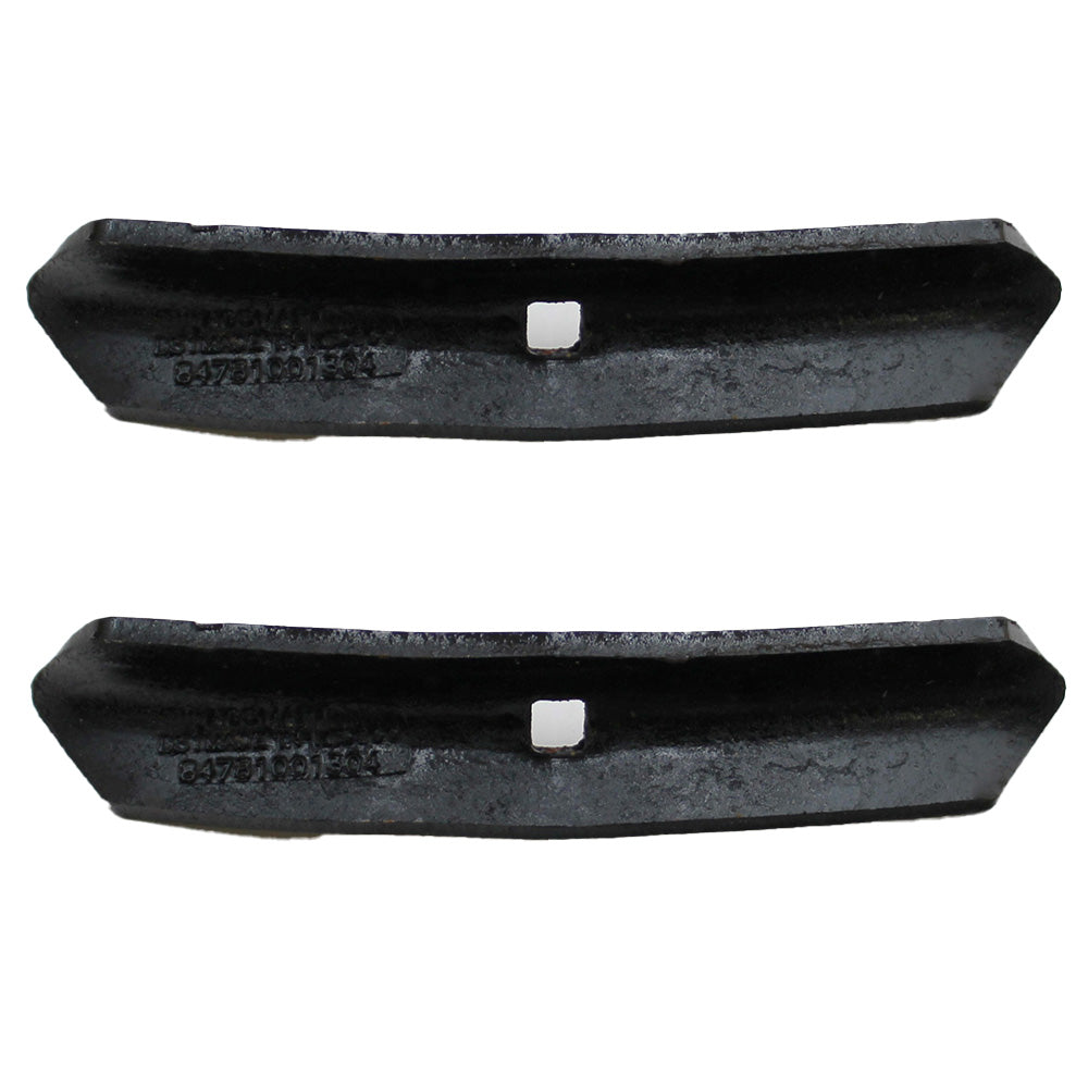 Qty 2: Reversible Danish Cultivator Point Fits Universal Products
