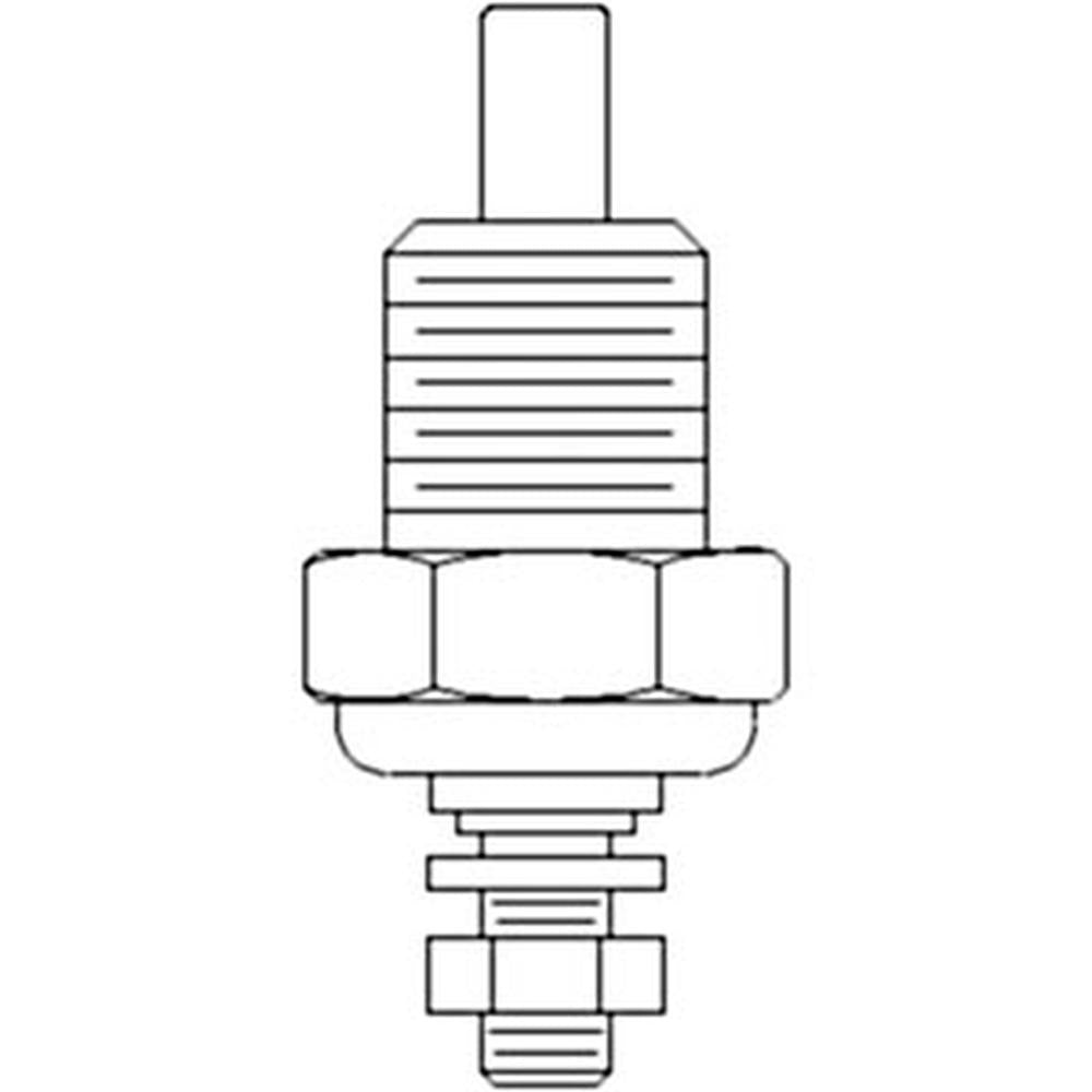 REPRODUCTION ELECTRIC WATER TEMPERATURE SENDING UNIT Fits Ford OLIVER TRACTORS