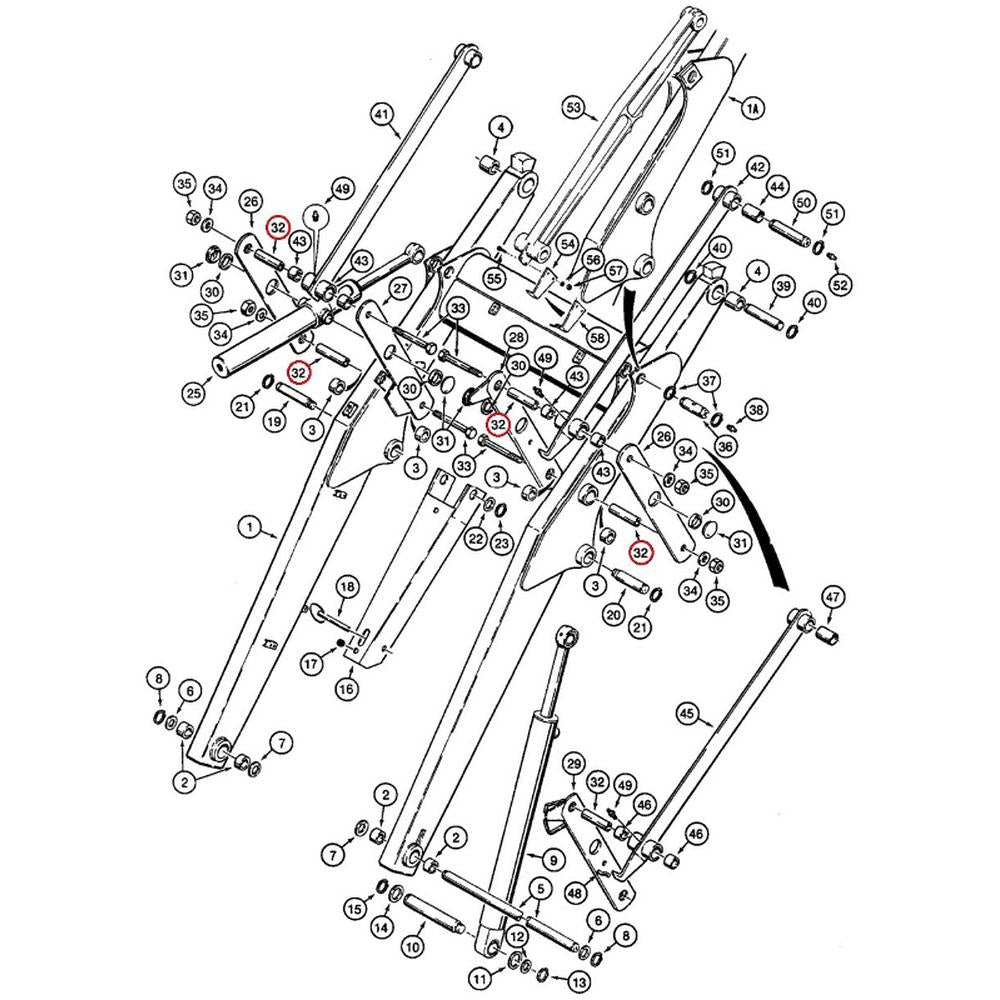 CYLINDER LINK BUSHING FOR PART D132076