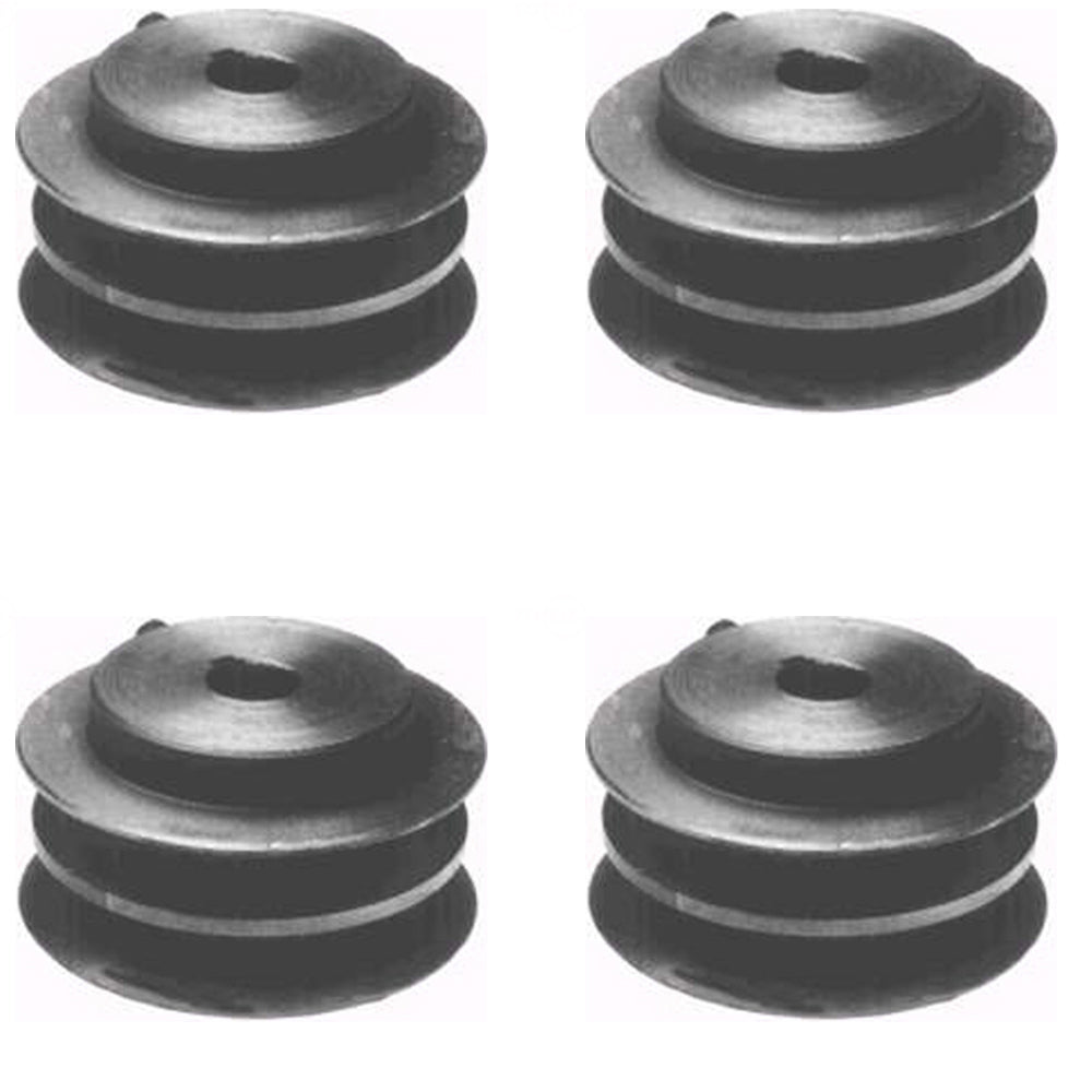 Qty (4) Drive Pulley Fits Scag Replaces 48199