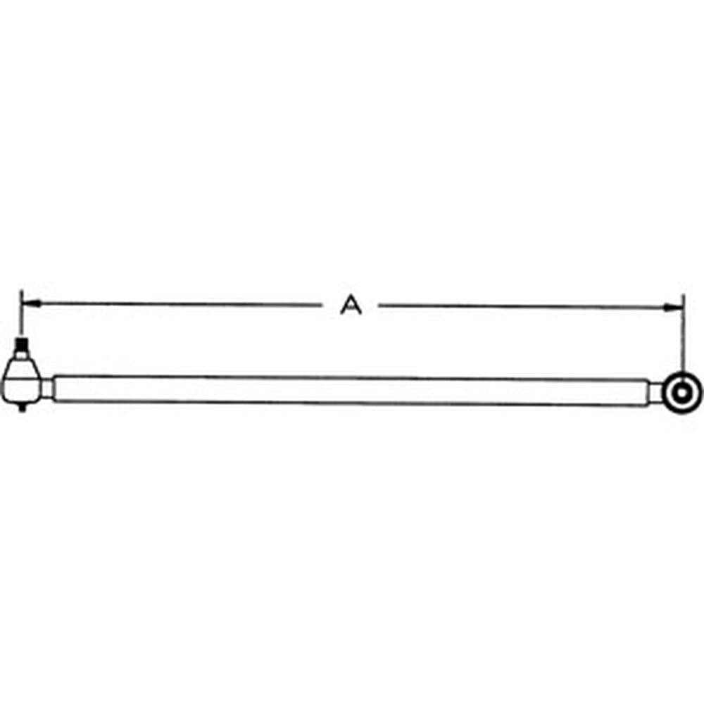 S.65043 Tie Rod/Drag Link Assembly, Length: 1282mm Fits Ford/New Holland