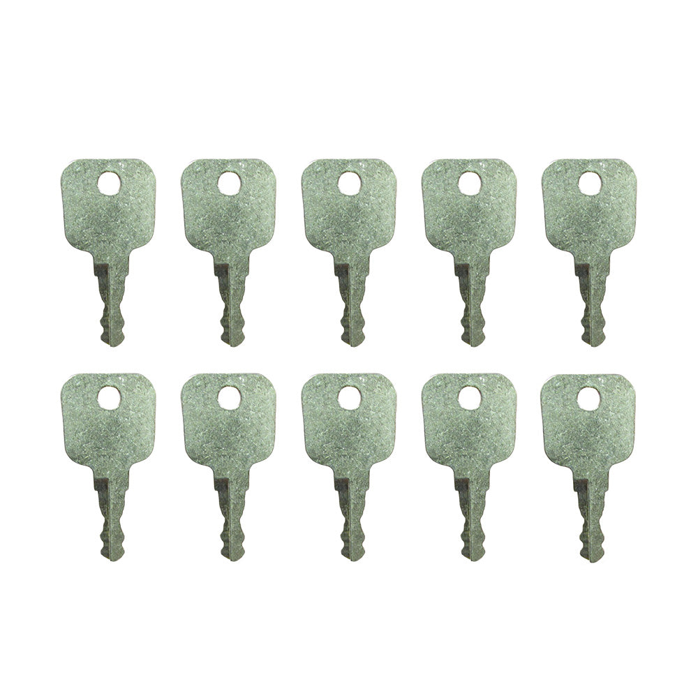 Qty. 10: Key(s)
Fits Caterpillar Replaces 14607