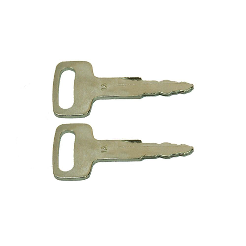 Qty 2: Key(s) Fits Nissan Replaces 1A
