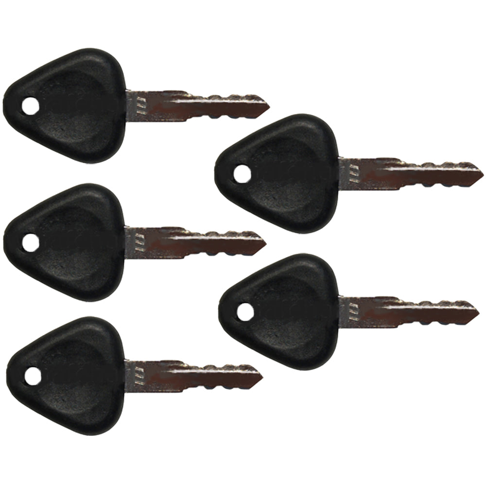 Set of 5 777 Ignition Start Starter Keys Fits Volvo Excavator Clark Lift Truck
