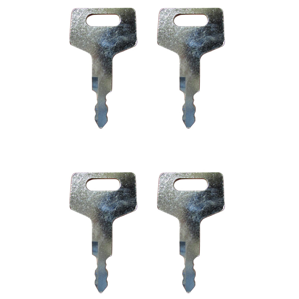 Qty 4: Key(s) Fits Takeuchi Replaces 17001-00019