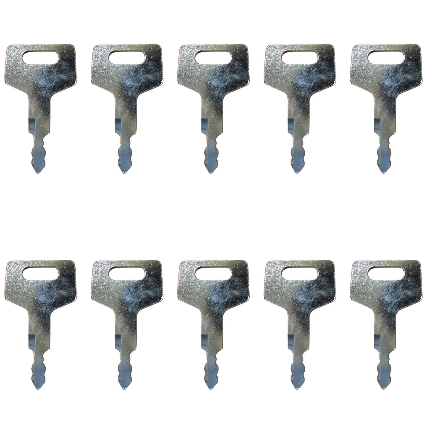 (10) Keys #20 H806 Fits Takeuchi Fits Hitachi Fits Gehl 17001-00019 180845