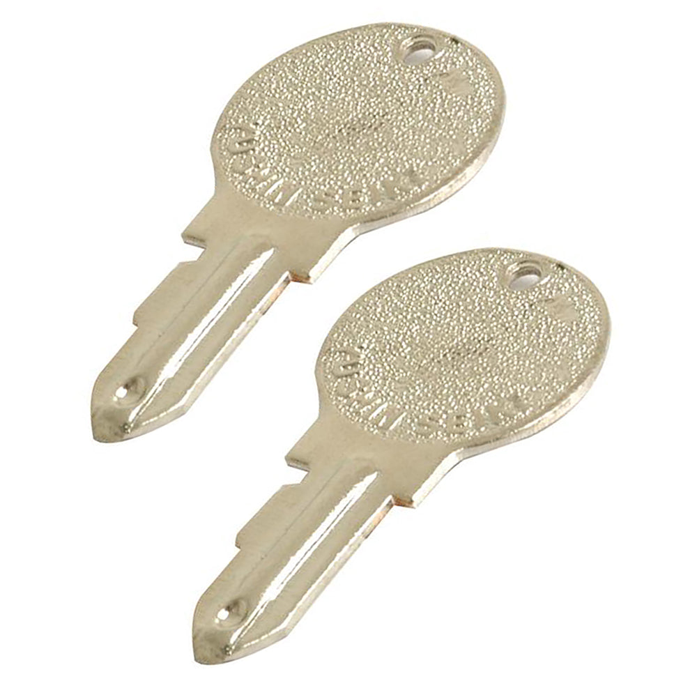 Qty 2: Ignition Keys Fits Kubota Replaces 32130-31810