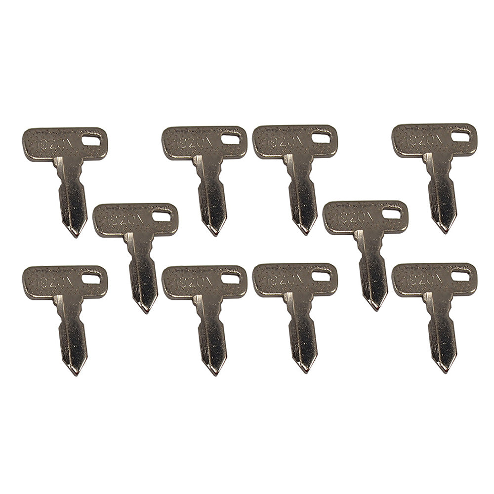1012505 Qty 10: Ignition Key(s) Fits Club Car DS