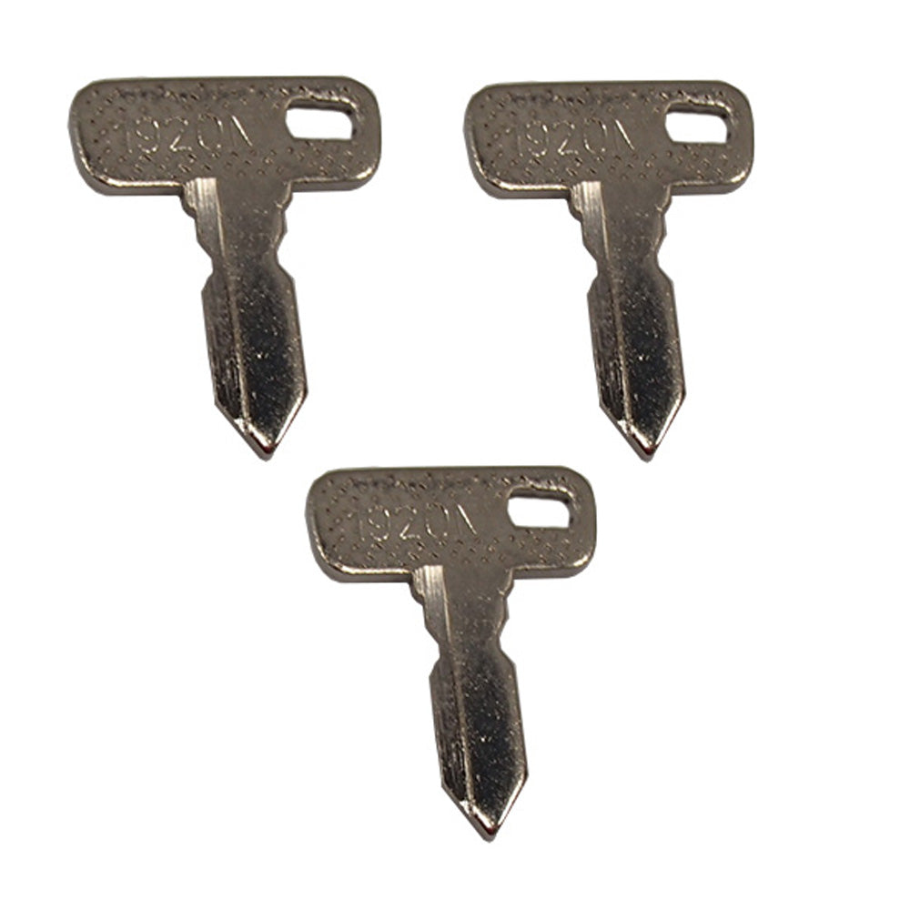 1012505 Qty 3: Ignition Key(s) Fits Universal Products