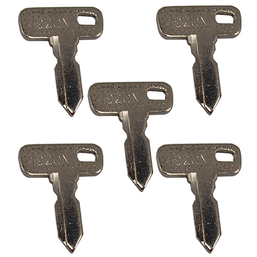 Key Set Of 5 Fits Club Car DS And Precedent Works For Electric & Gas Models 84+