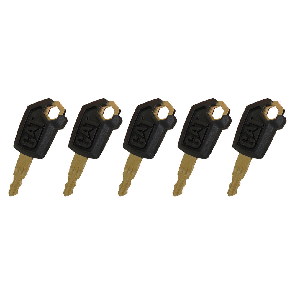 (5) Keys Fits Caterpillar Heavy Equipment Ignition Key 5P8500
