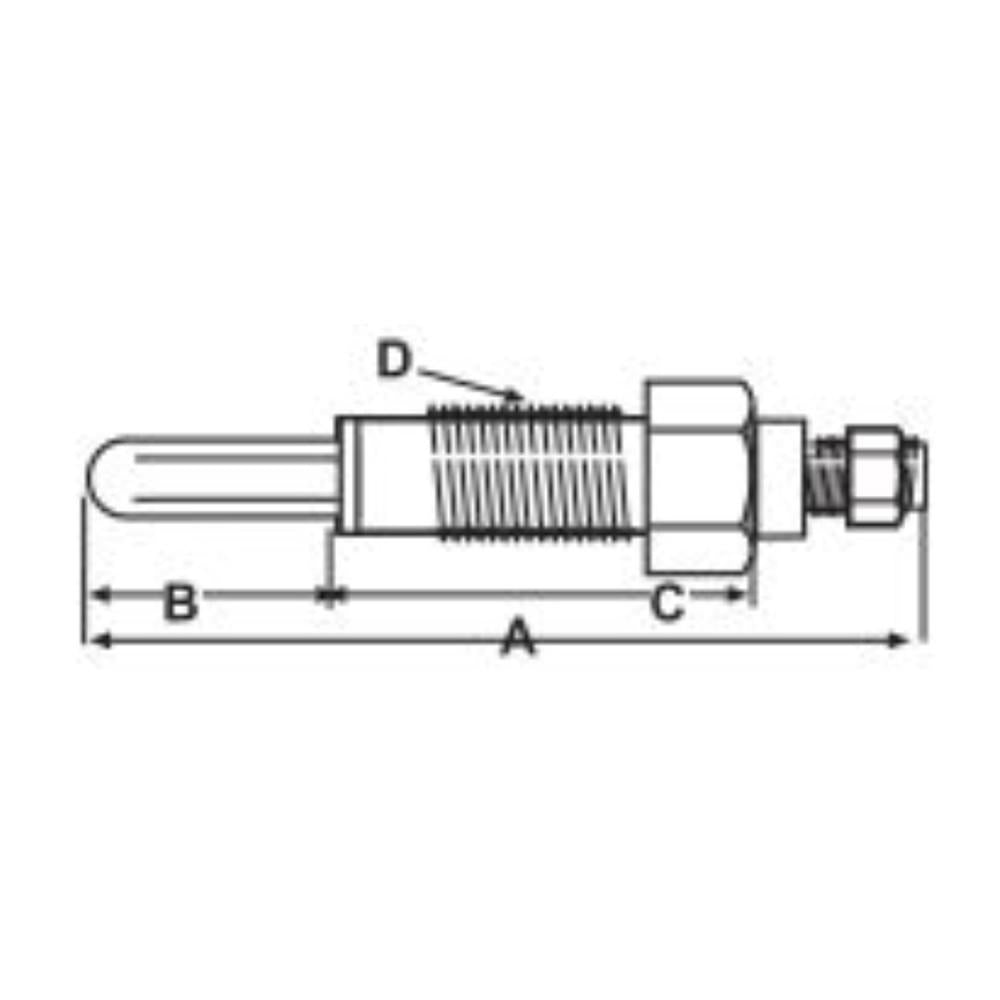 Glow Plug Fits Ford Replaces 83920293