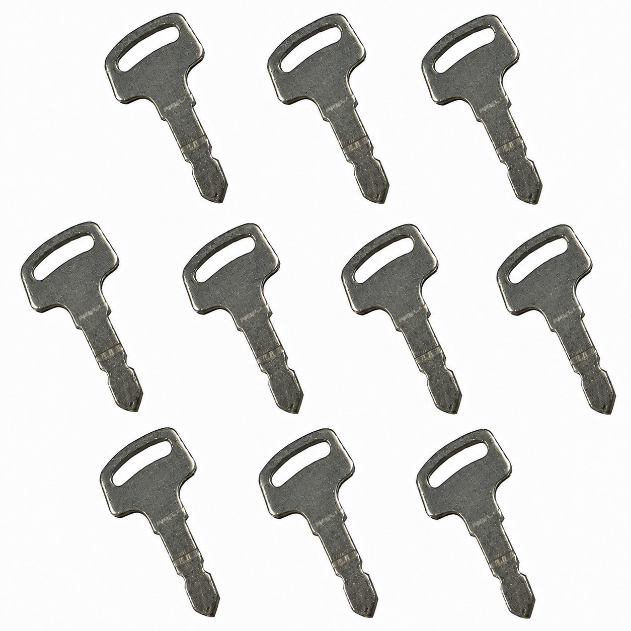 Qty 10: Ignition Key(s) Fits Kubota Replaces 15248-63700