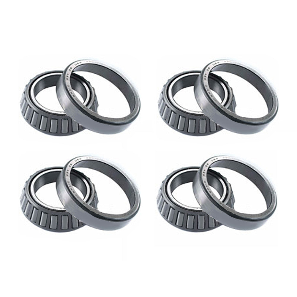 Qty. 4: Bearing Cone & Cup Sets Fits Cushman Replaces 320112