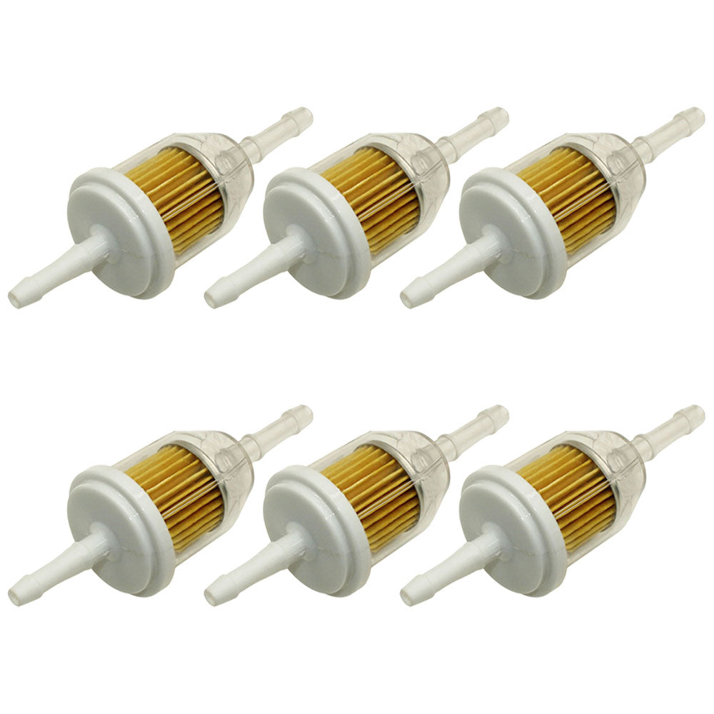 Qty. 6 Fuel Filters Fits Case/International Harvester Replaces 1701232C91