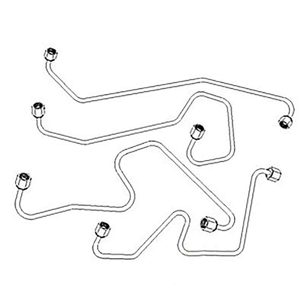 FPL600 4 Cylinder Injection Line Set for Fits Ford New Holland 5000 5100