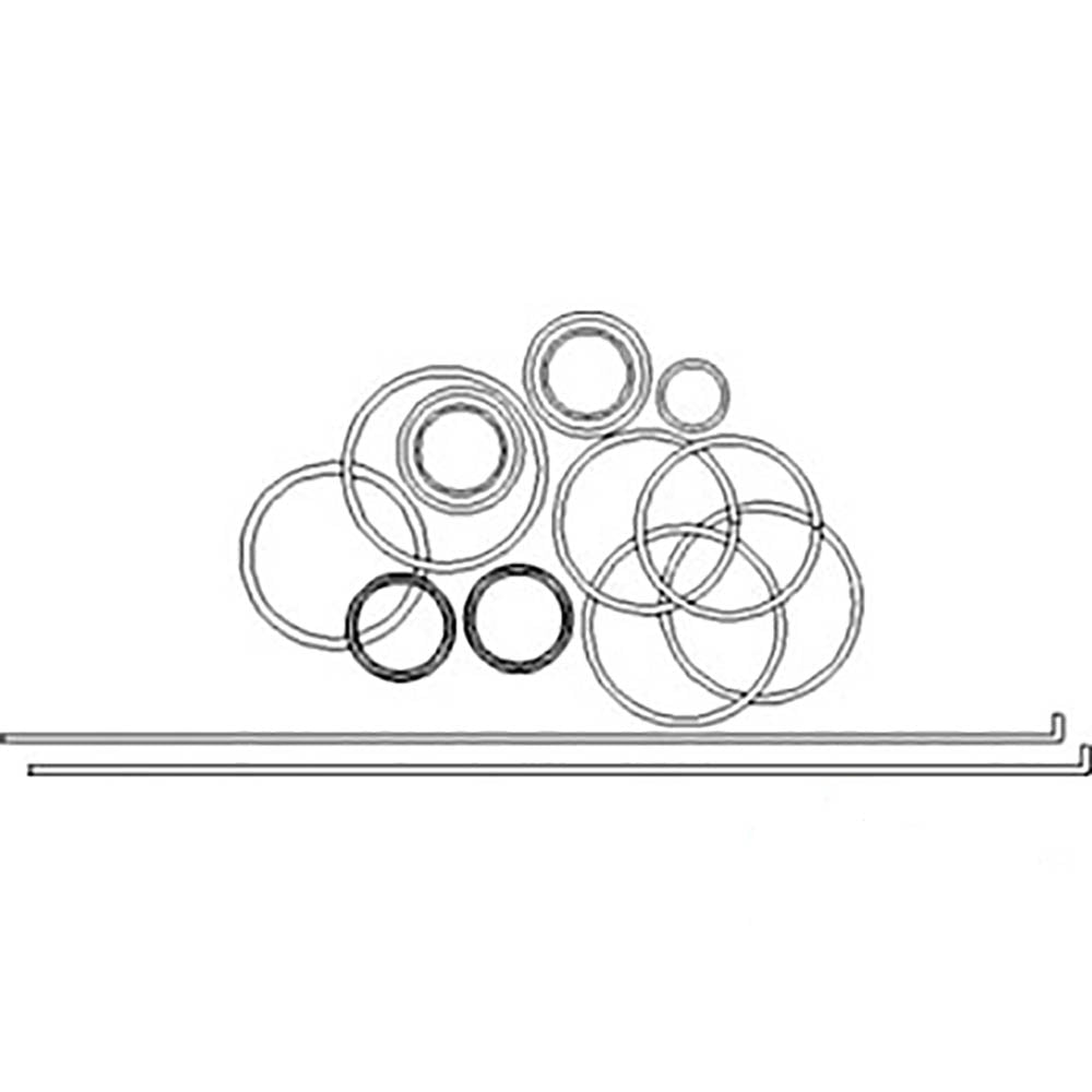 533290R91 Steering Cylinder Repair Kit Fits Case/International Harvester 1066