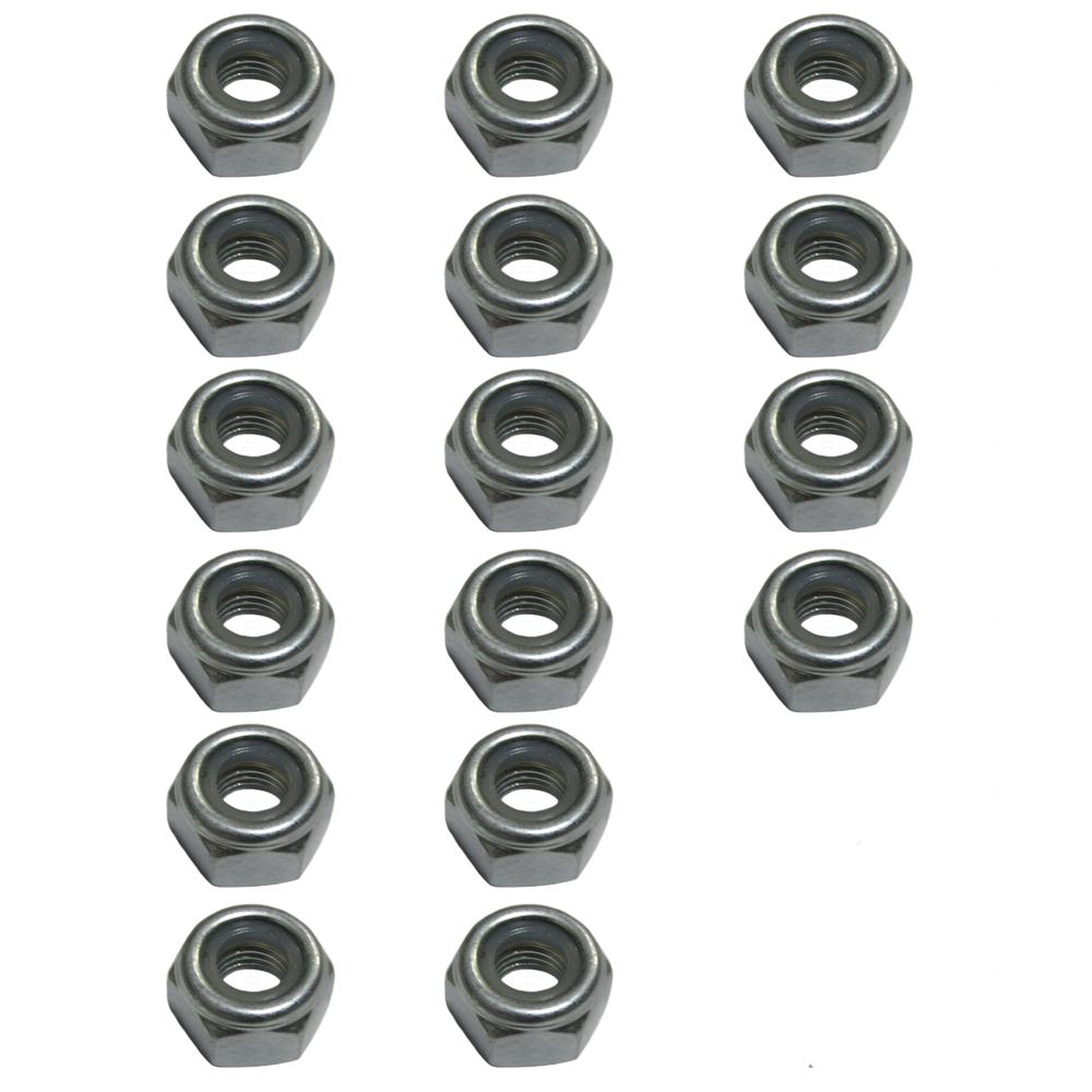 Qty 16: Lock Nut
Fits John Deere Replaces 14M7455