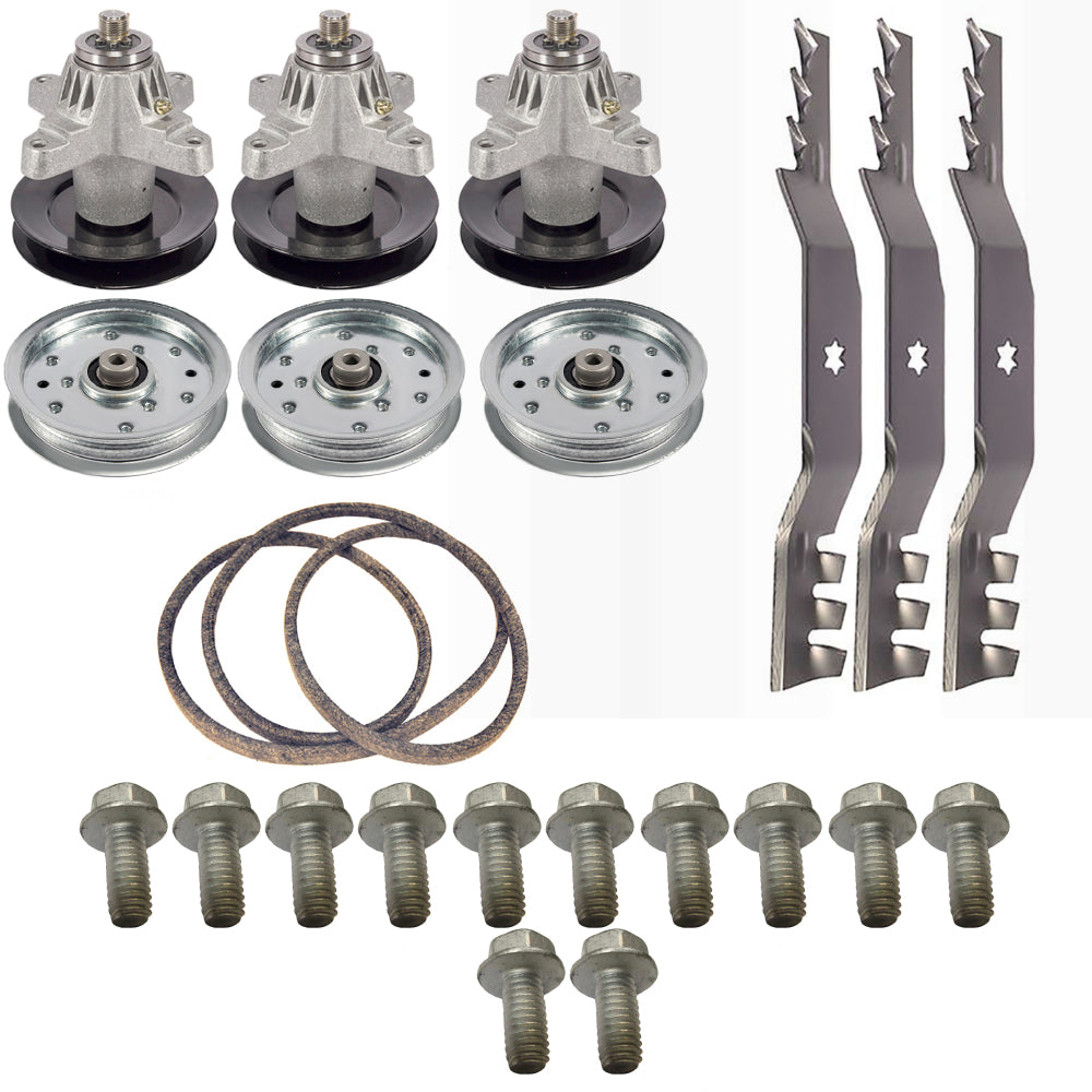 159830 Deck Rebuild Kit with Mulching Blades Fits MTD 50" Mower Decks