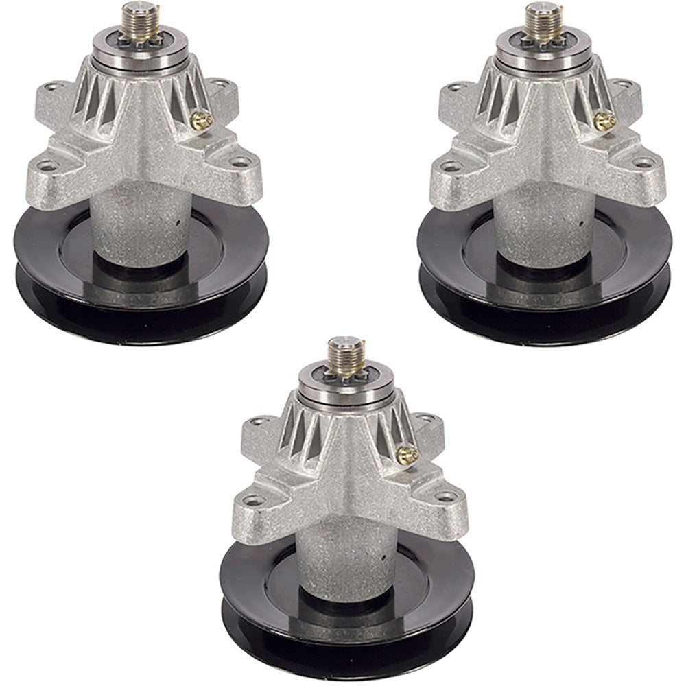 Qty 3: Spindle Assembly Fits MTD Replaces 618-04125