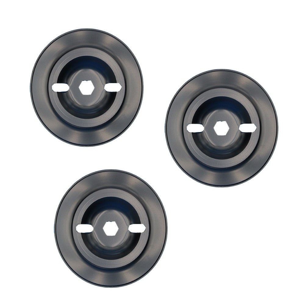 Three (3) New Aftermarket Deck Spindle Pulleys For Sabre 1948GV 1948HV 2148HV