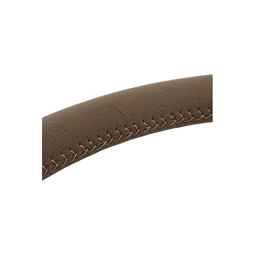 AL173828-BR Steering Wheel - Leather Wrapped - Brown Fits John Deere 6300 6400