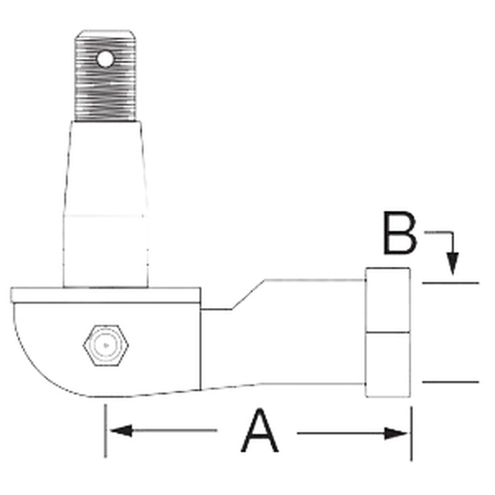 83921741 LH Outer Tie Rod End Fits Ford/New Holland