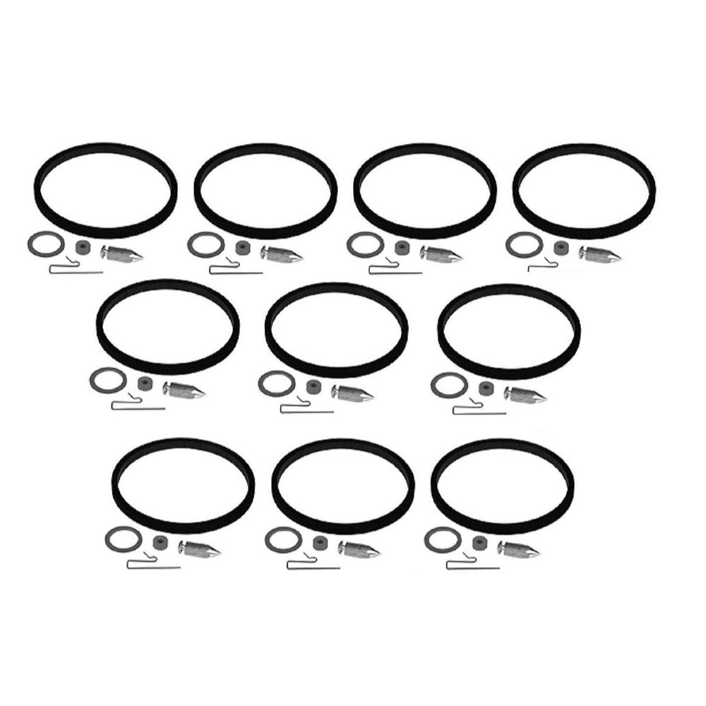 31840 Qty 10: Inlet Needle Kit
Fits Tecumseh CA-630958B CA-630964B CA-630987A