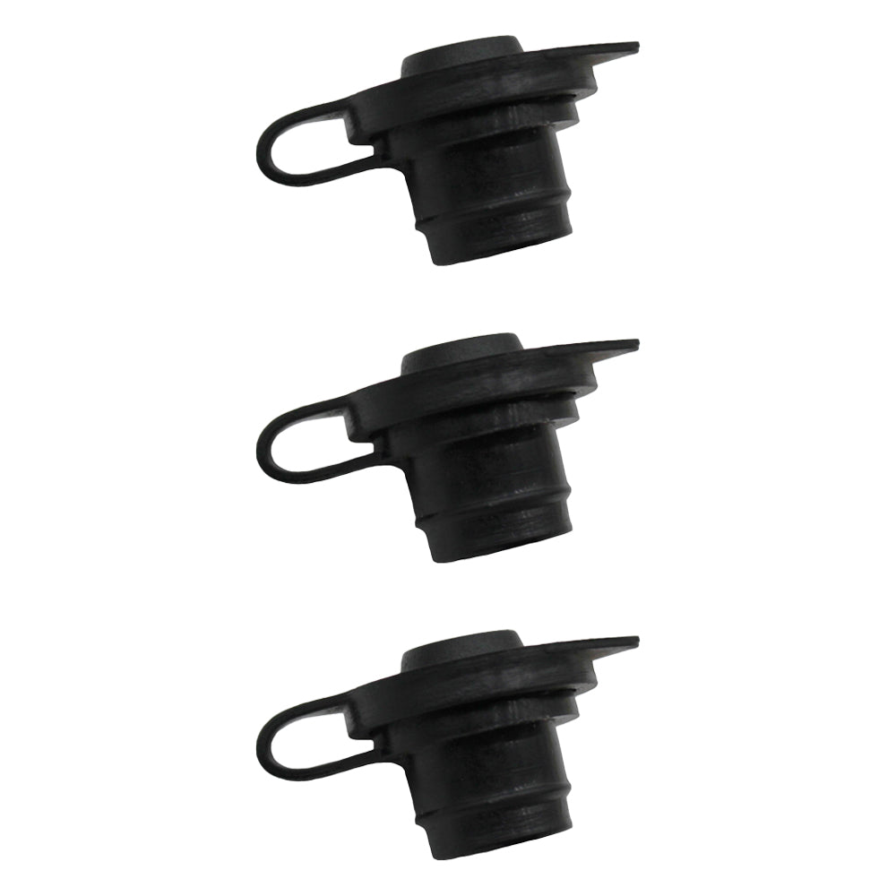 Qty 3: Gas Can Vent Cap (Black) Fits Universal Products