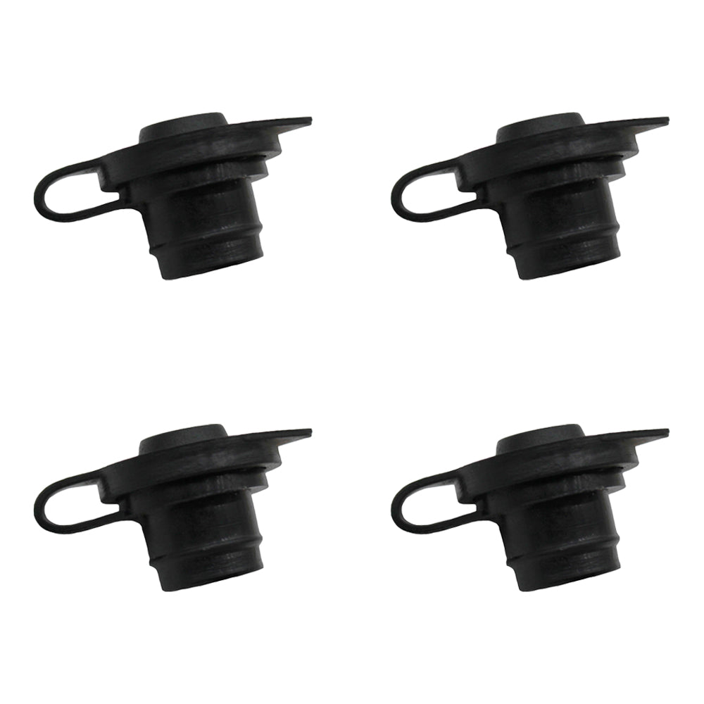 Qty 4: Gas Can Vent Cap (Black) Fits Universal Products