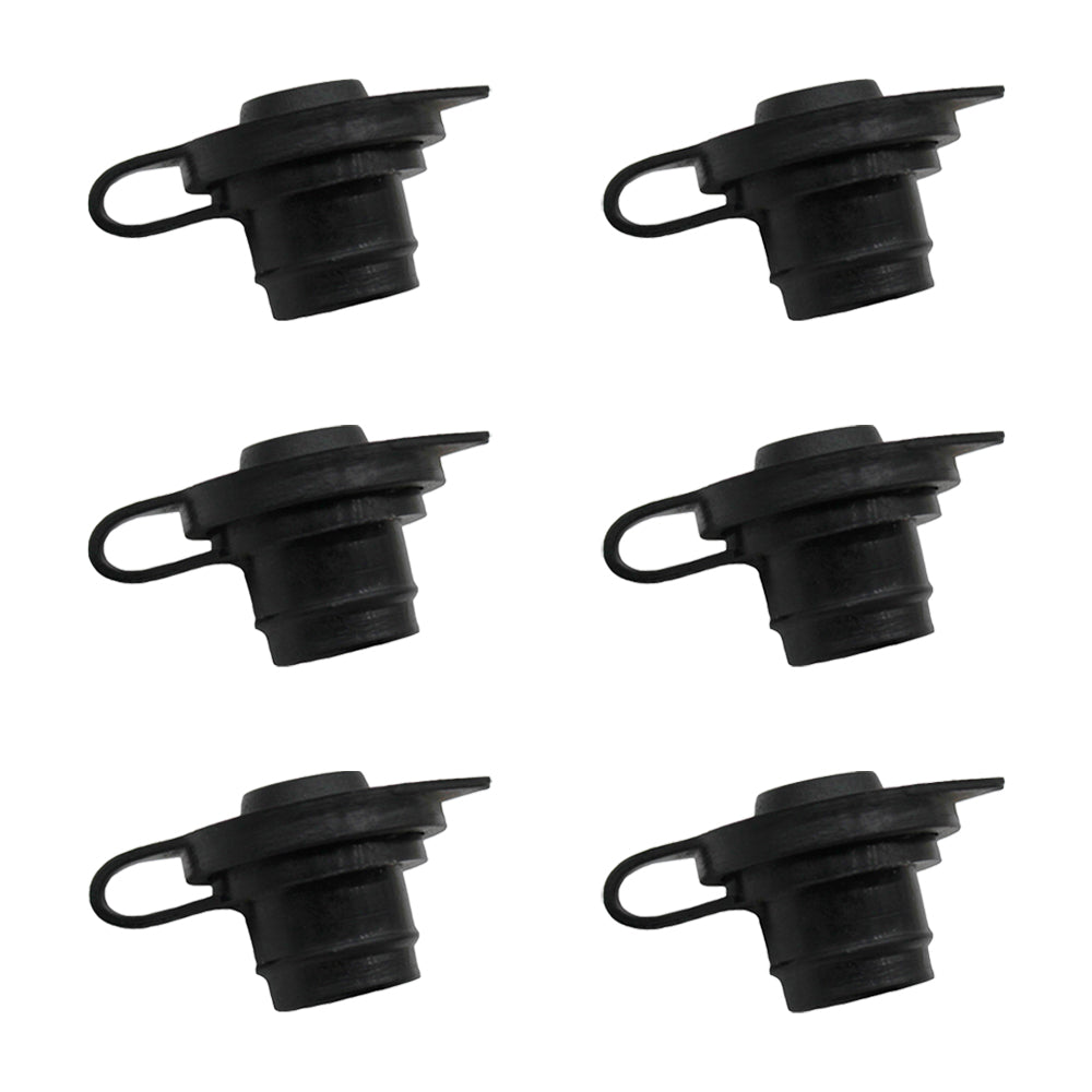 Qty 6: Gas Can Vent Cap (Black) Fits Universal Products