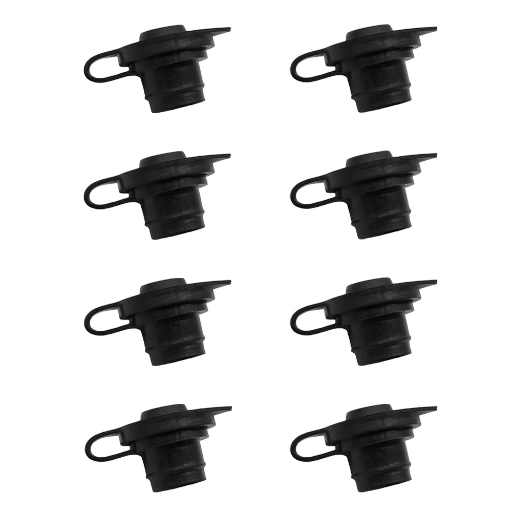 Qty 8: Gas Can Vent Cap (Black) Fits Universal Products