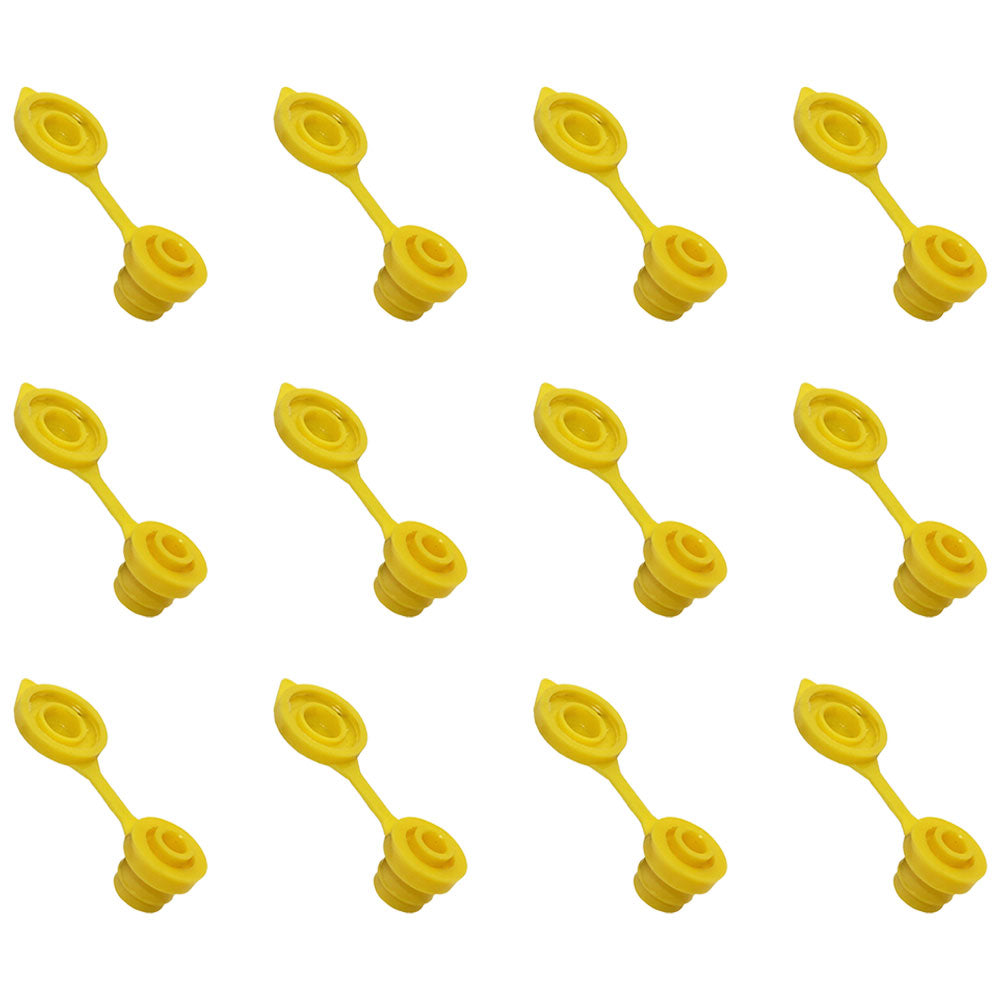 FSG80-0132_x12 Qty 12: Gas Can Vent Cap (Yellow) Fits Universal Products