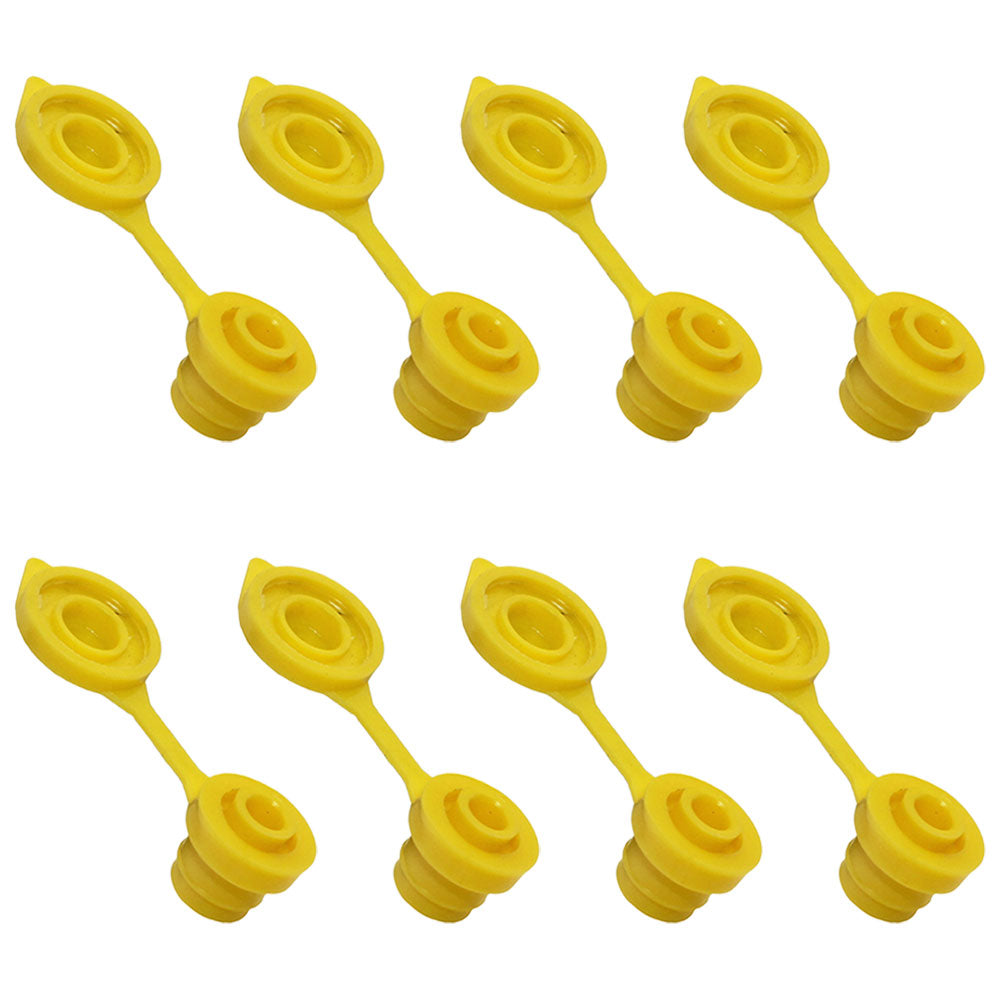 FSG80-0132_x8 Qty 8: Gas Can Vent Cap (Yellow) Fits Universal Products