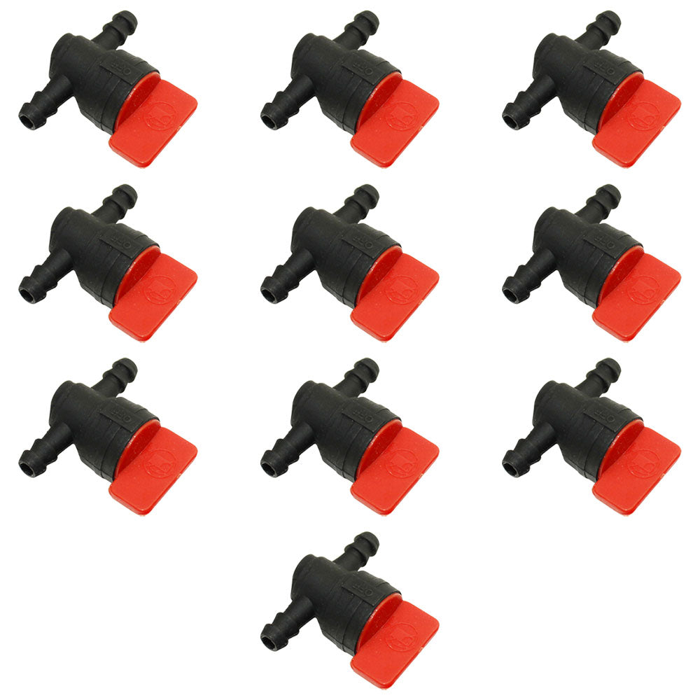 Qty 10: 1/4" In-Line Fuel Shut Off Valve
Fits Exmark Replaces 1-603770