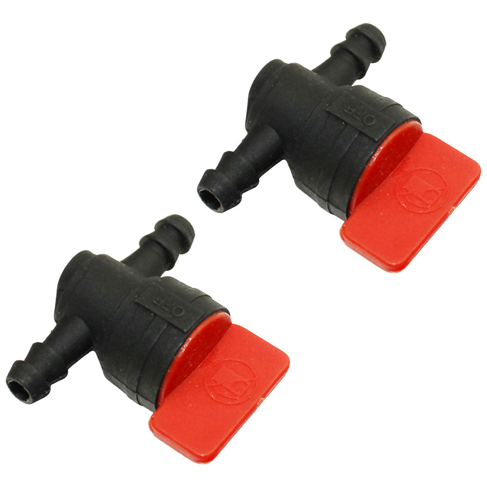 Qty: 2 In-Line Fuel Shut Off Valve 1/4"
Fits John Deere Replaces AM107340