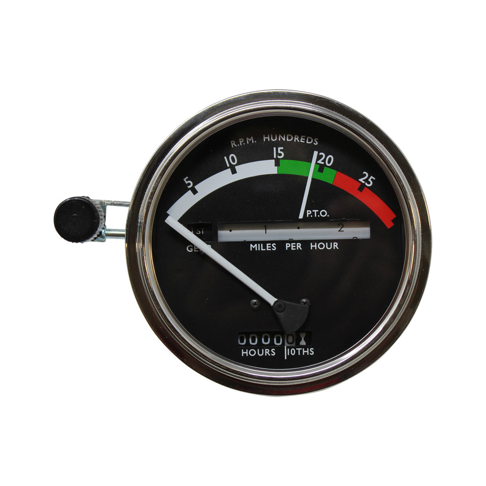 Tachometer Gauge - White Needle Fits John Deere 4020 4000 4520 4620 600 AR50407